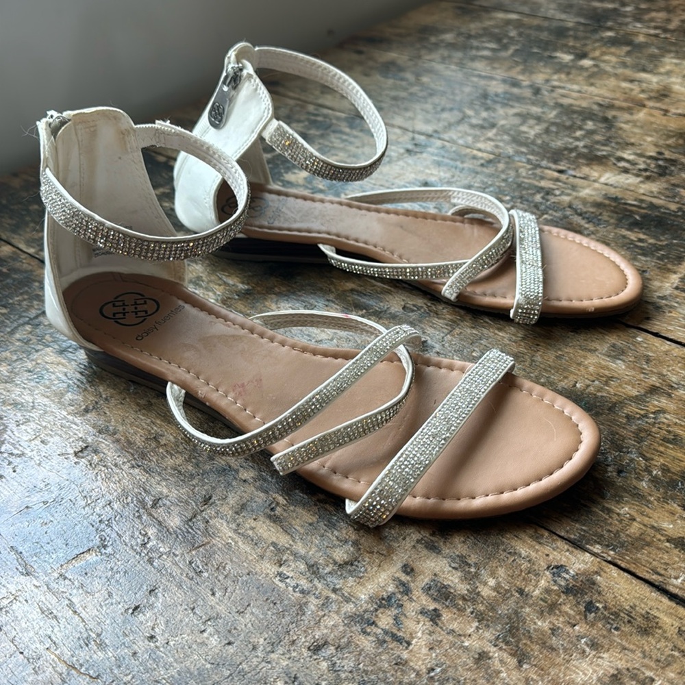 White Formal Sandals